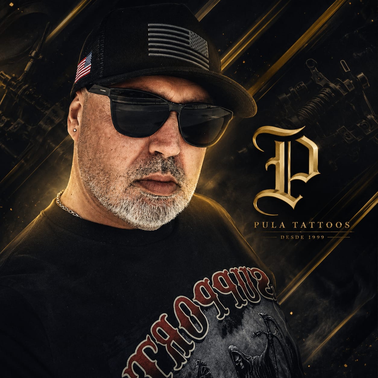 T-shirt Oficial Pula Tattoos